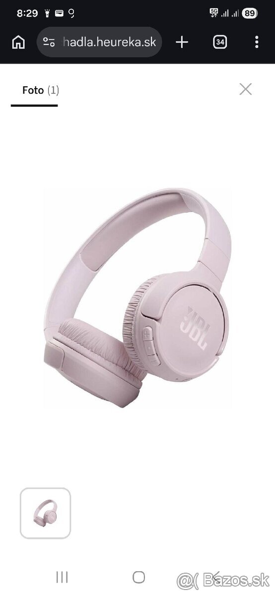 JBL Tune 510T pink - 3