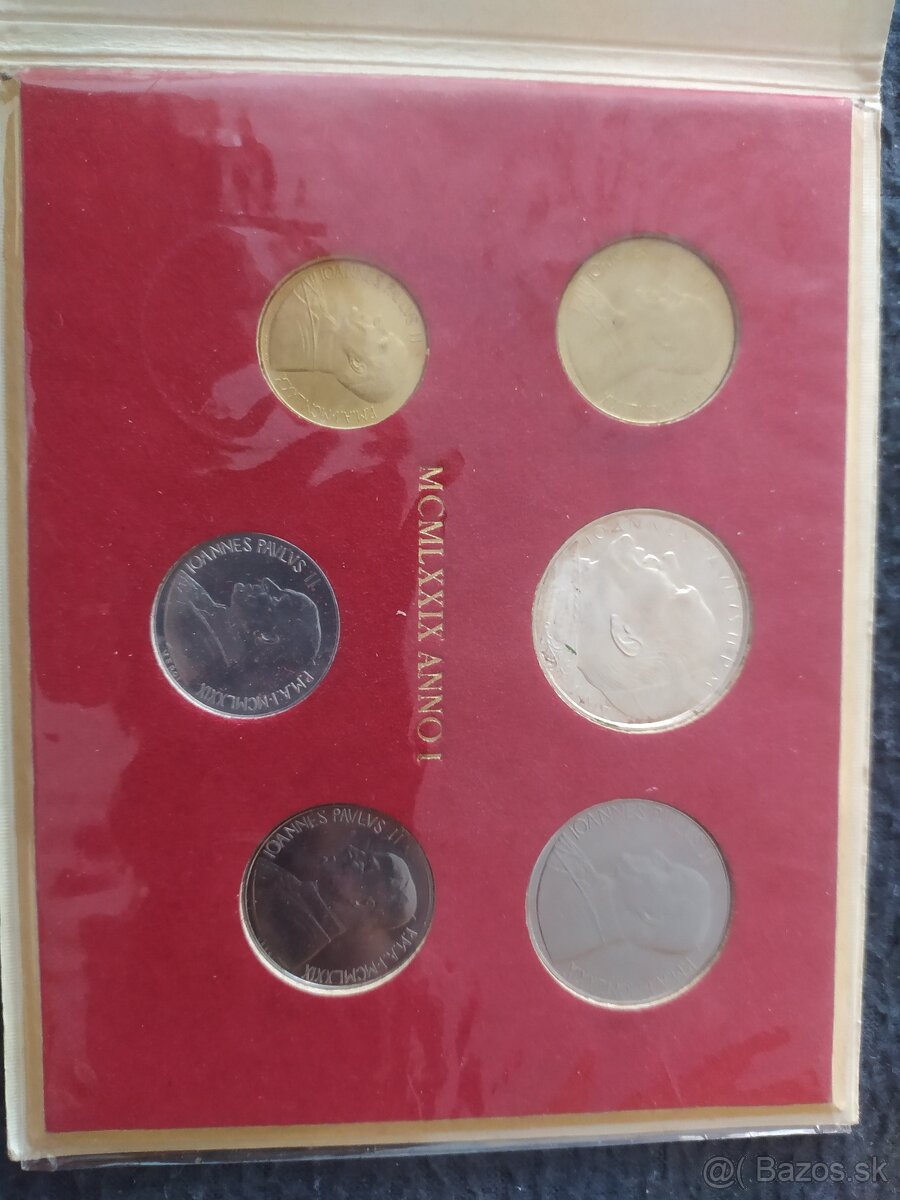 Krásna zbierka Sede Vacante - strieborné mince Vatikán - 3