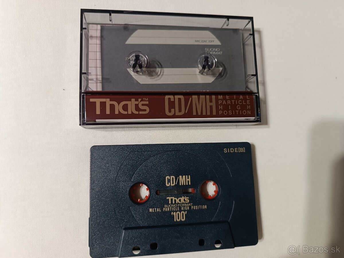 Audio kazety THAT’S CD/MH 100 - 3