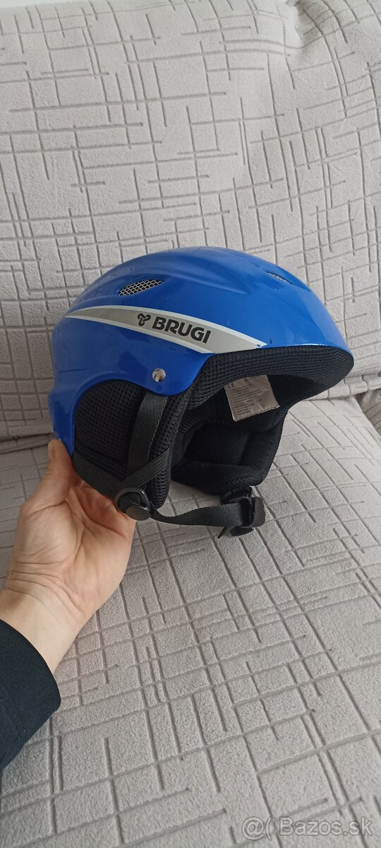 Detská lyžiarska prilba 53-54cm + okuliare - 3