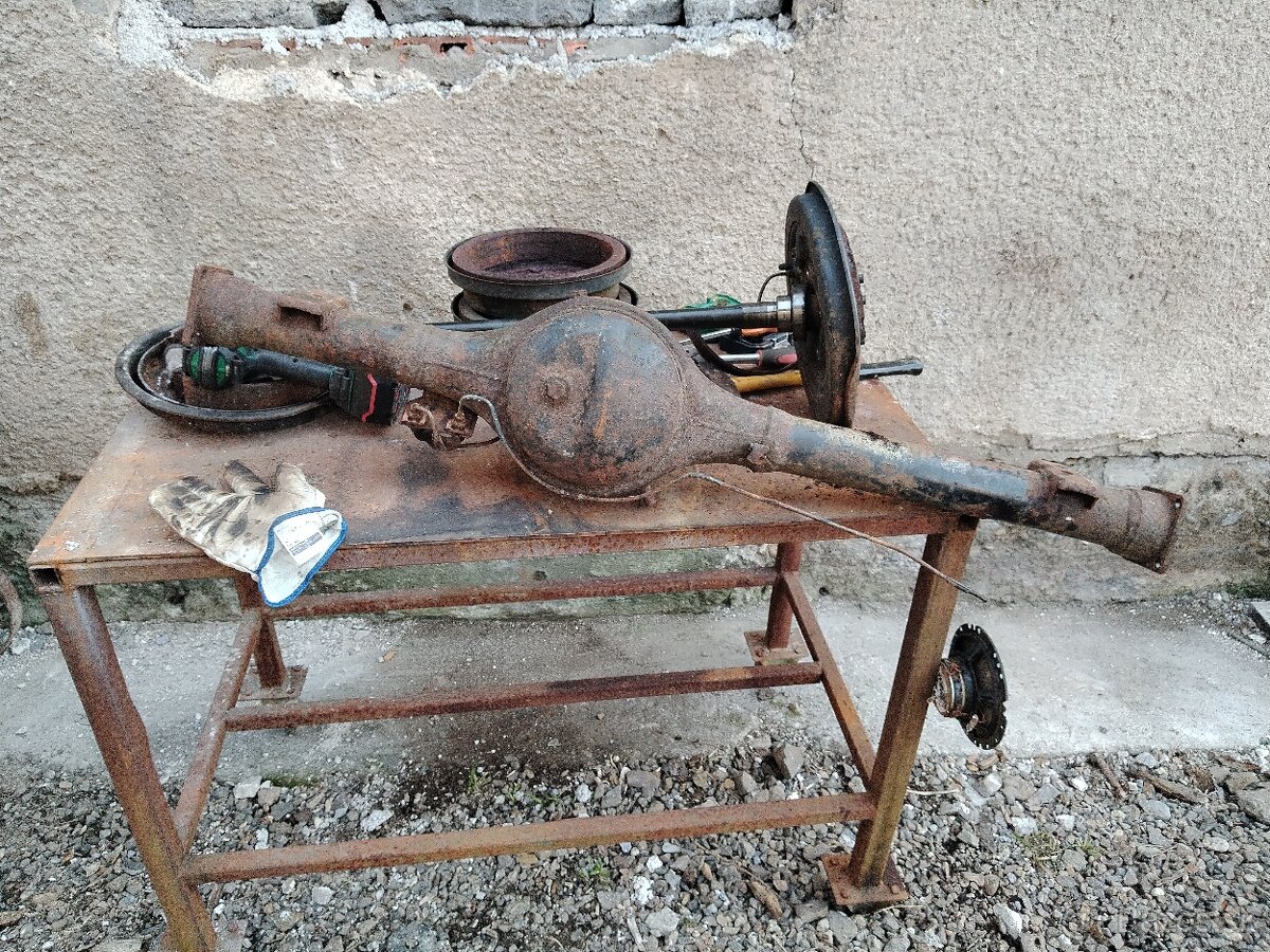 Malotraktor domácej výroby motor - 3