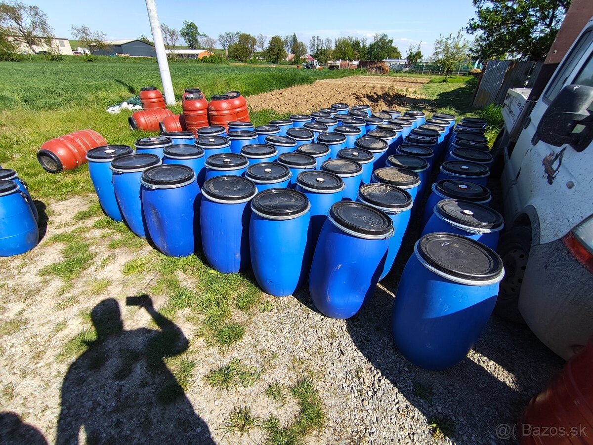Plastové sudy 30l - 220l - 3