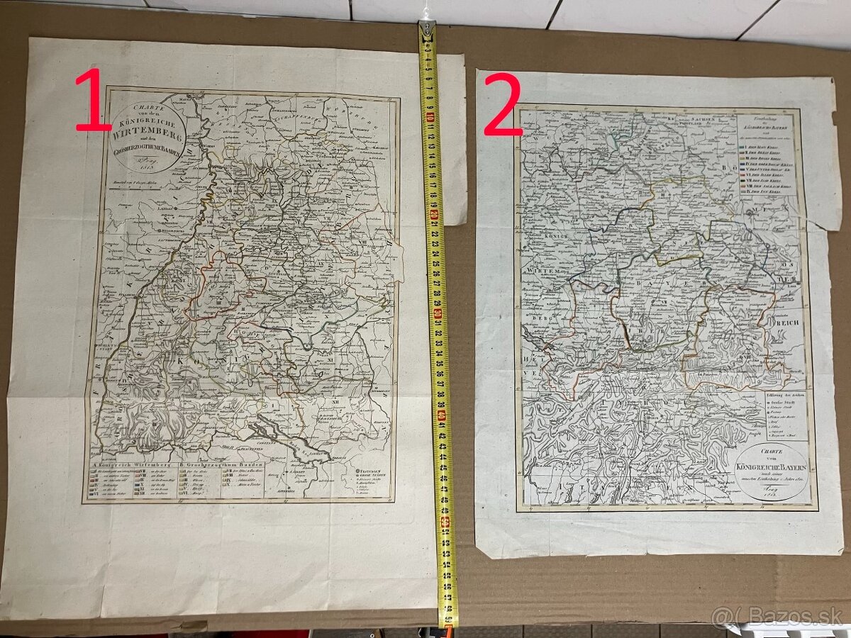 200 ročné farebné mapy - 3