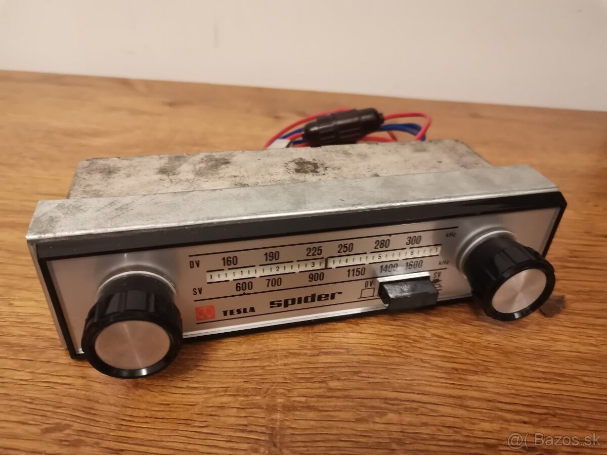 VINTAGE AUTORADIO TESLA 2105B SPIDER - 3