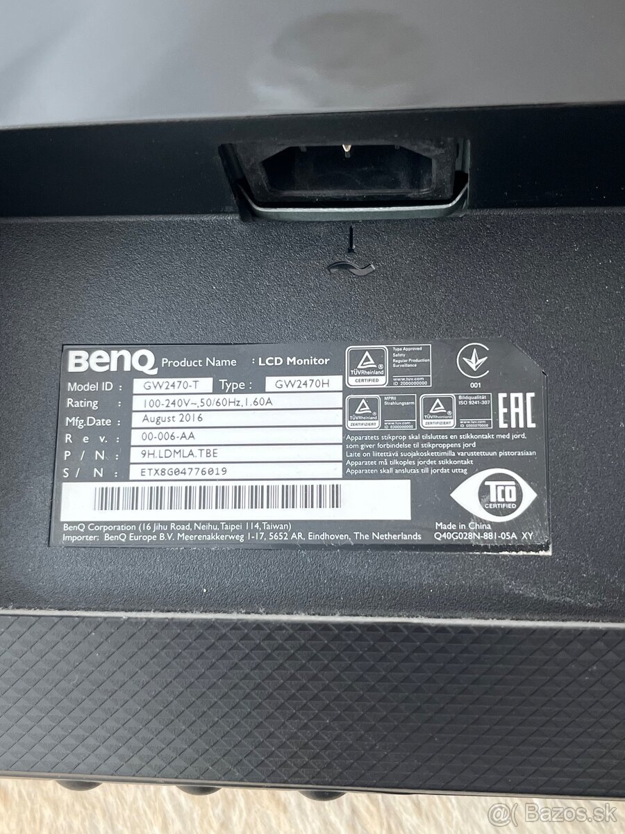 Monitor Benq GW2470 - 24 palcov - 3