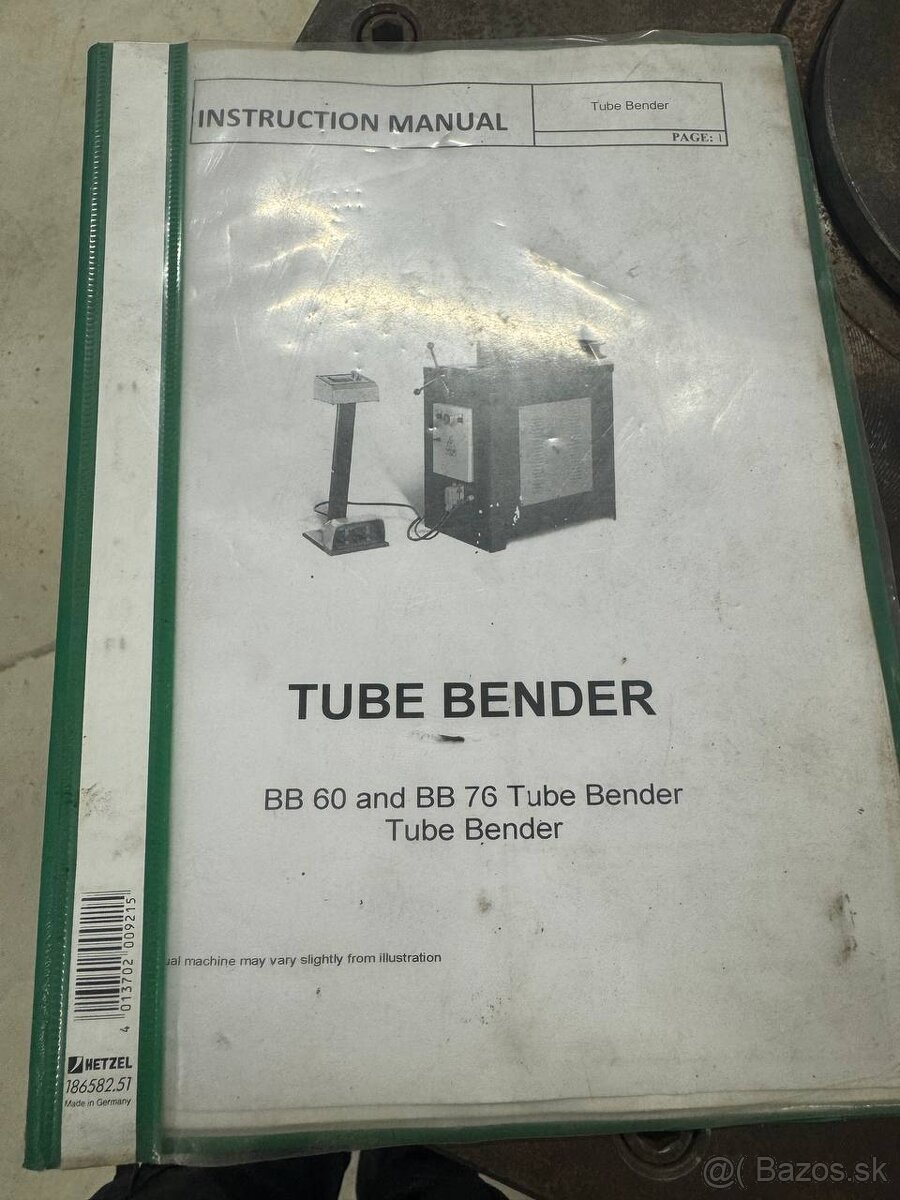 Elektrická ohýbačka trubek Karbend BB76 + příslušenství - 3