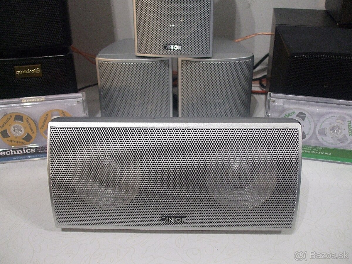 HiFi SATELITNE repro MAGNAT, CANTON, QUADRAL 2-PASMOVE, AB10 - 3