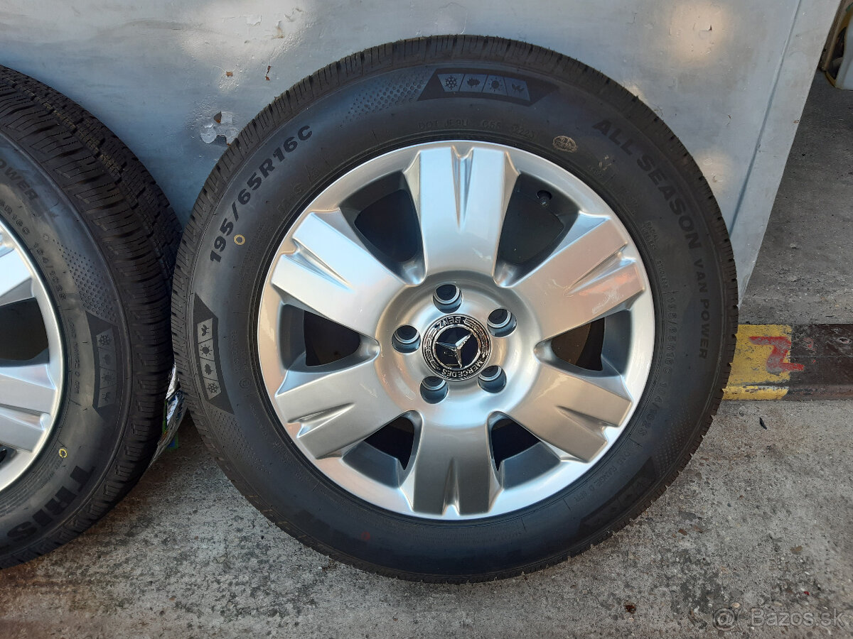 5x112 16" Mercedes Vito, Viano -nová sada - 3