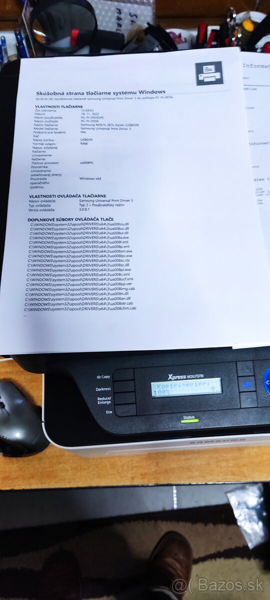 Samsung M2875fn Laser tlač. - 3