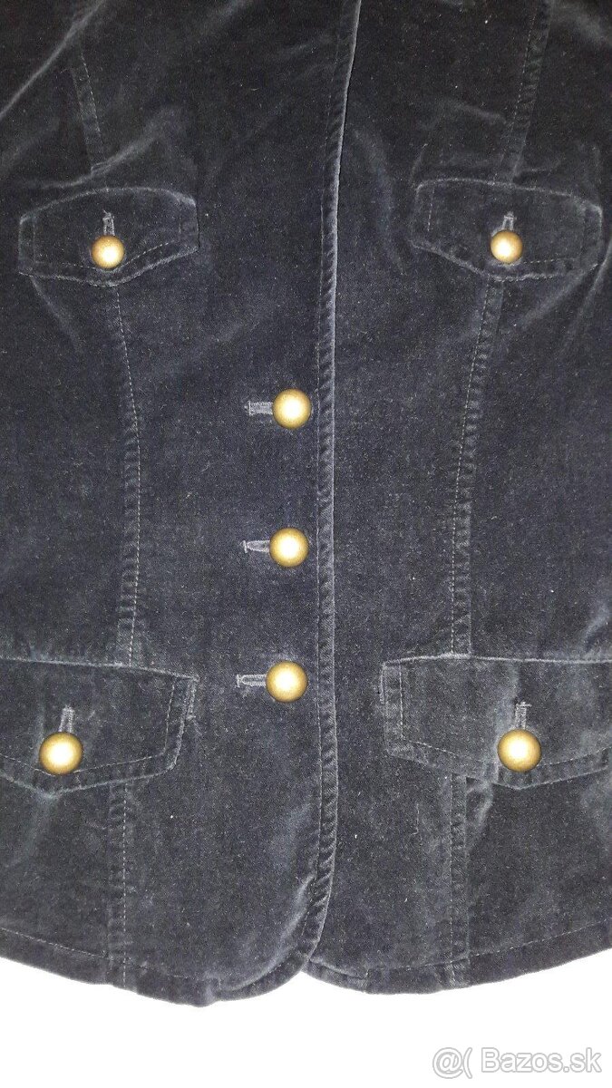 Menzestrove sacko cierne -36 - 3