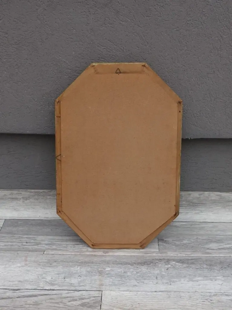 Zrkadlo rustikálne – osemhranné. - 3