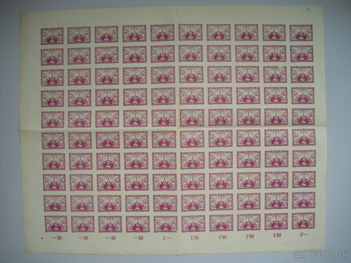 predam Postove Archy CSR 1918 1919 + Alfons Mucha - 3