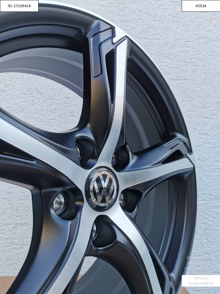 Vw Multivan alu disky Ronal 5X120 7,5X18 ET52 1202