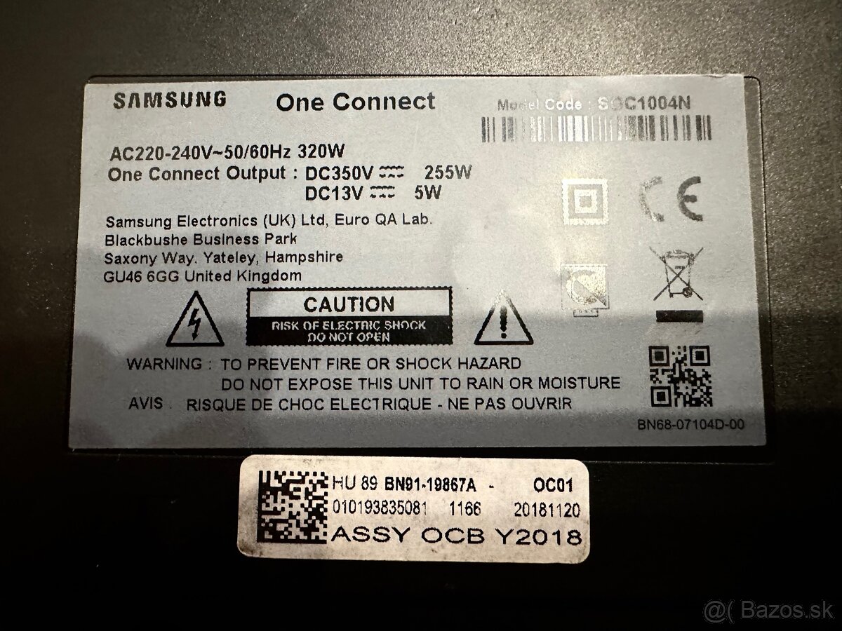 Samsung one connect box - SOC1004N - 3
