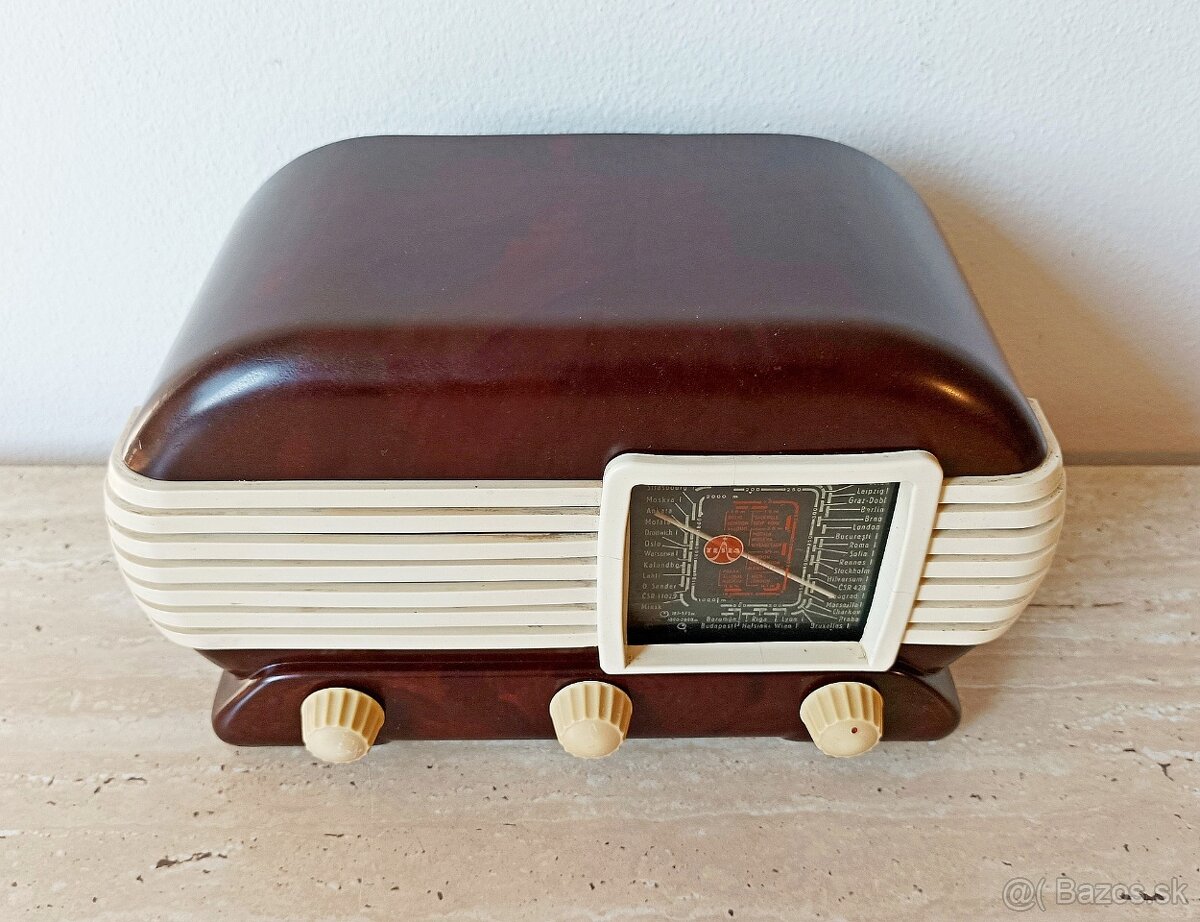 Starožitné rádio Tesla Talisman 307U po kompletní renovaci - 3