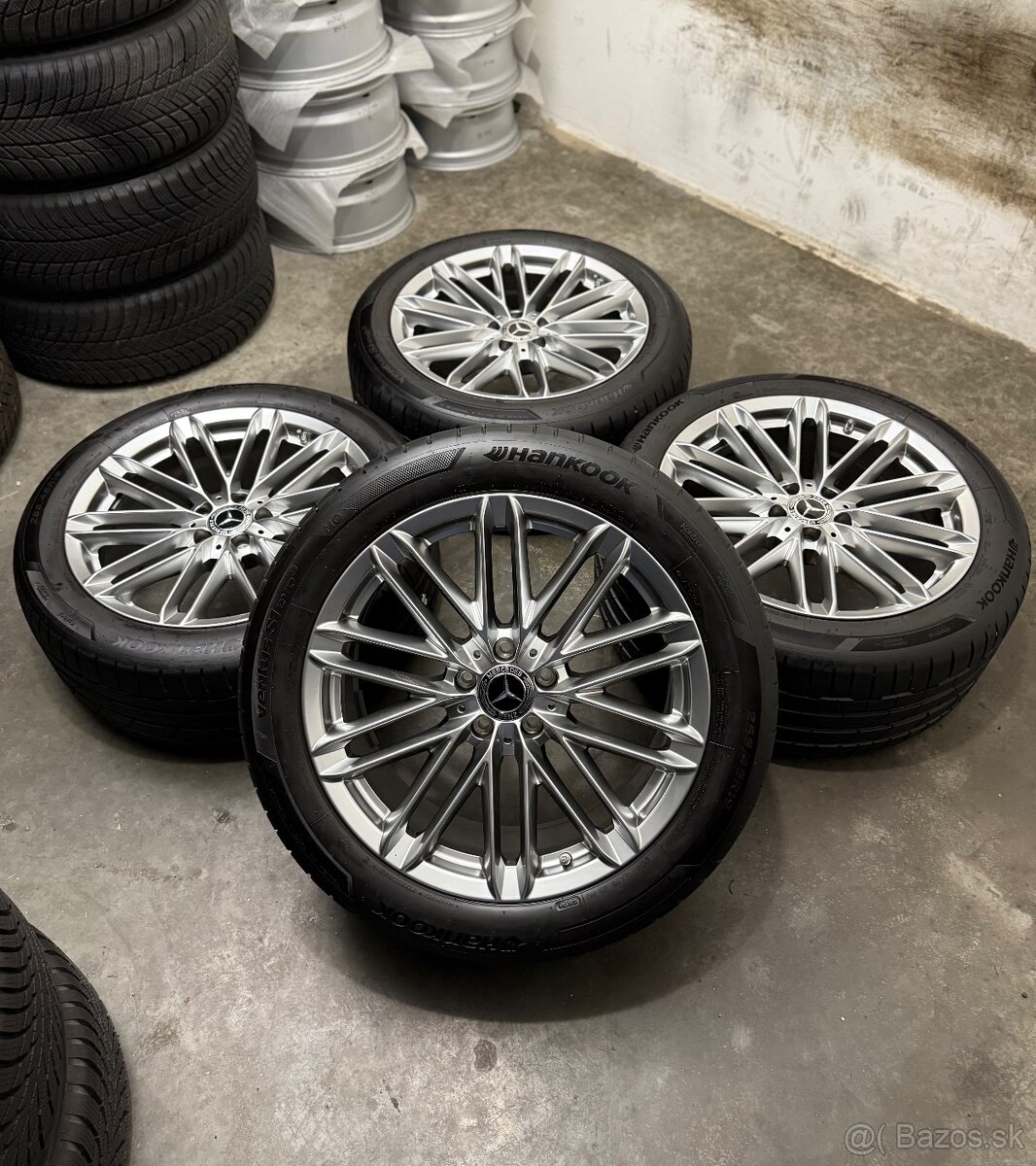 Letná sada Mercedes Benz S Class W223 - 5x112 R19 Dvojrozmer - 3