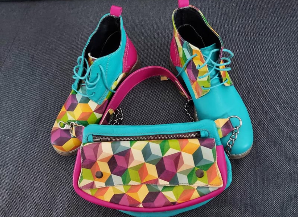 Dámske kožené topánky a ľadvinka - 3