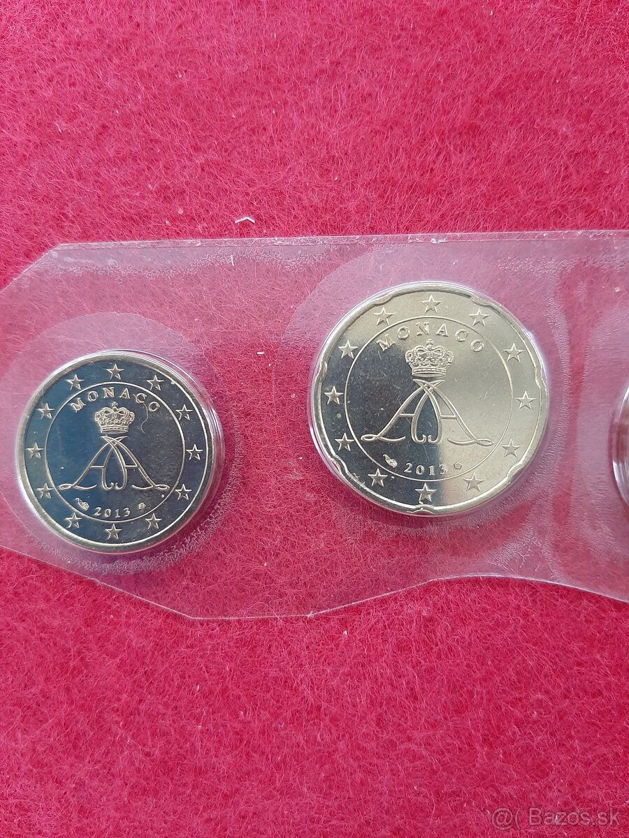 Monaco euro mince-centy - 3