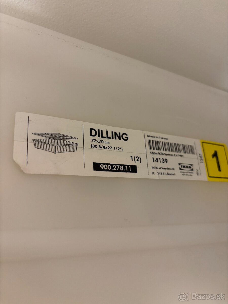 Úložné boxy pod postel Ikea - 3