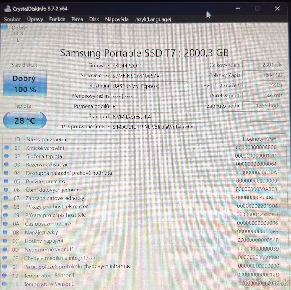 Samsung T7 2TB - 3