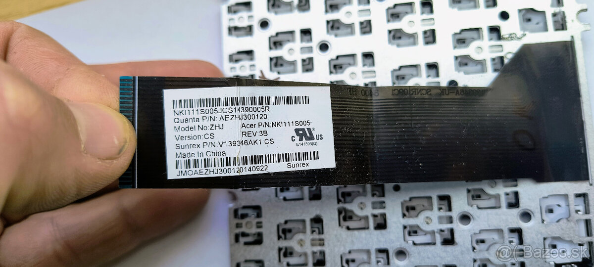 Klávesnica Acer V139346AK1 CZ/SK - 3