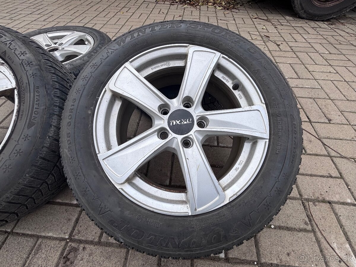 Zimná sada kolies R16 na VW Sharan - 3