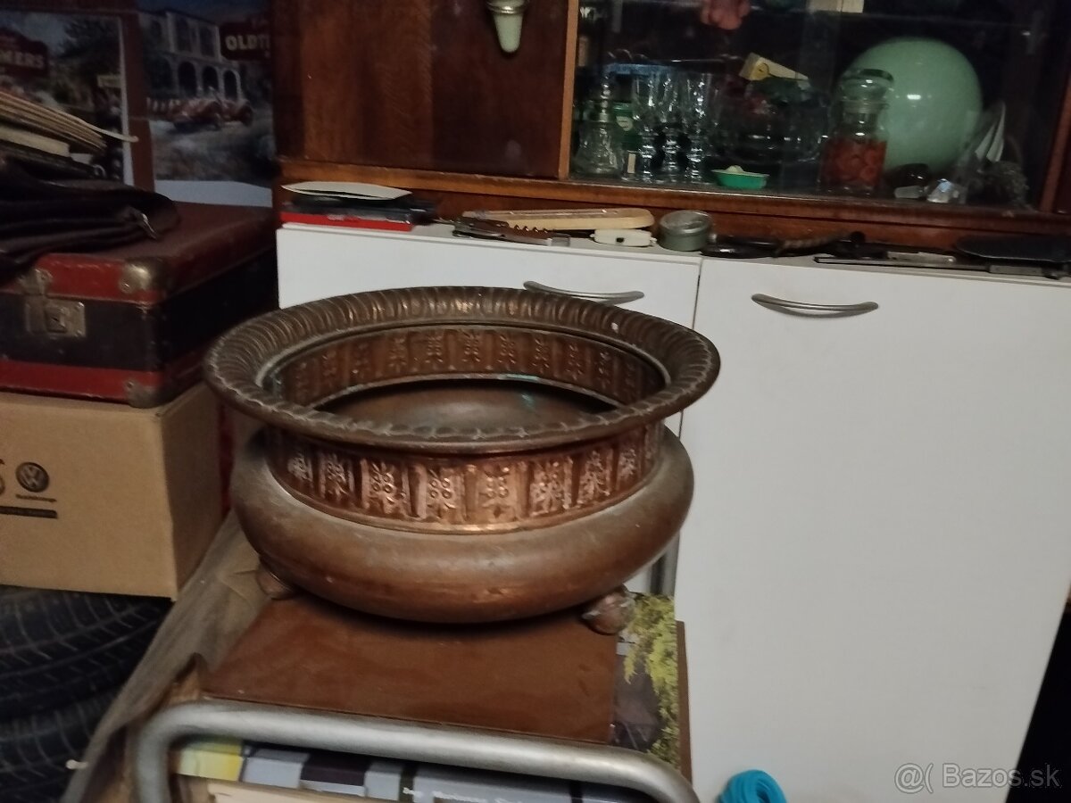 Starožitné medené nádoby - 3