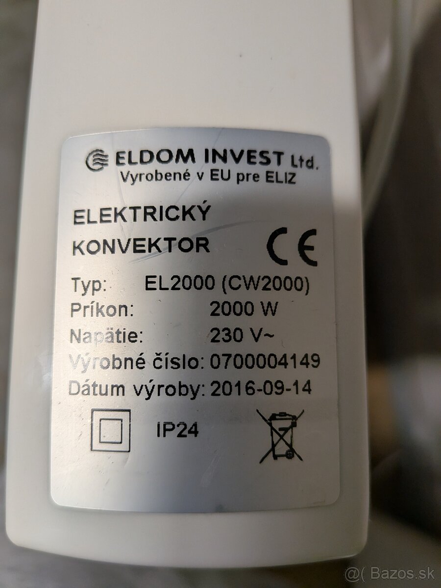 Predám elektrický radiátor - 3