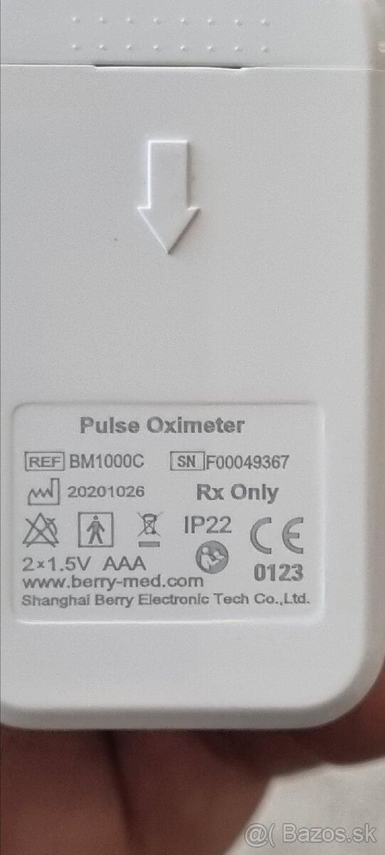 Pulzný oximeter Berry BM1000C - 3