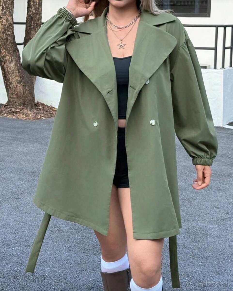 Nový dámsky prechodný kabátik - 3