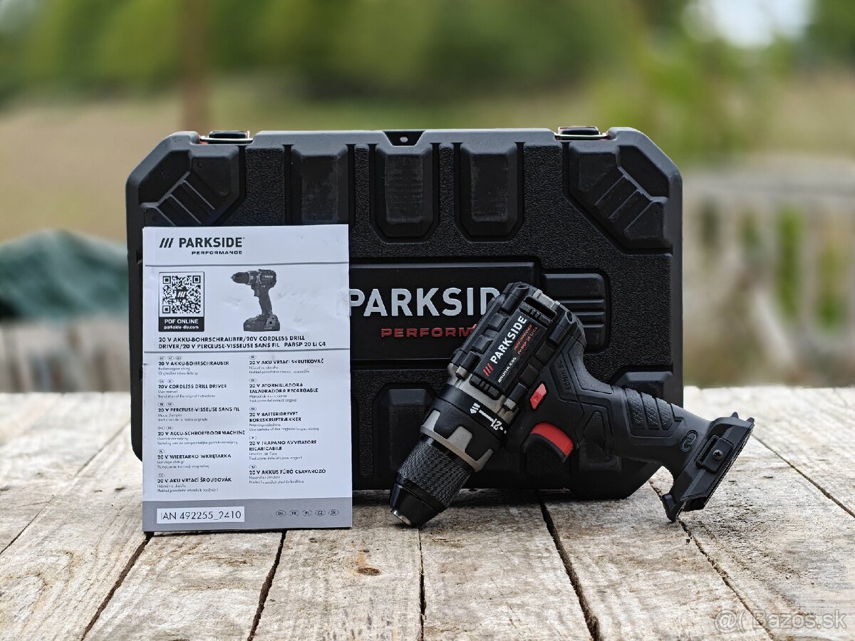 PARKSIDE • aku vŕtací skrutkovač PABSP 20-Li C4 - 3