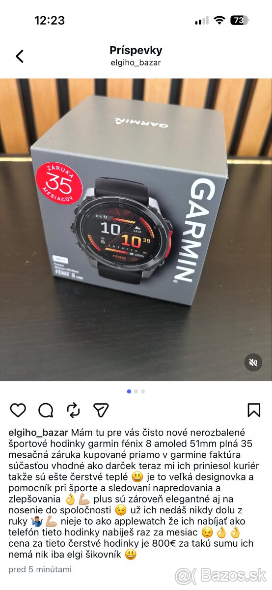 Nové Garmin fénix 8 amoled - 3