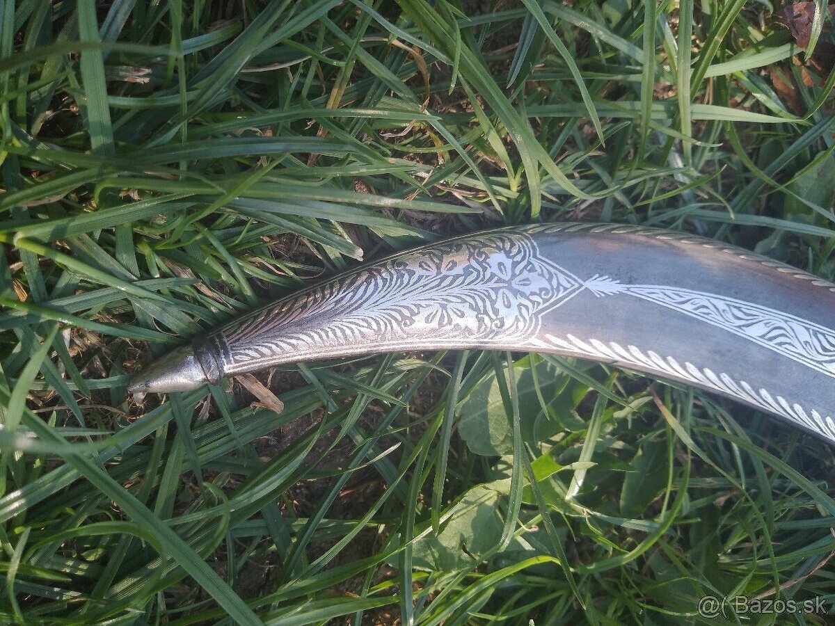 PERZSKA DÝKA DAMSCUS STRIEBRO - 3