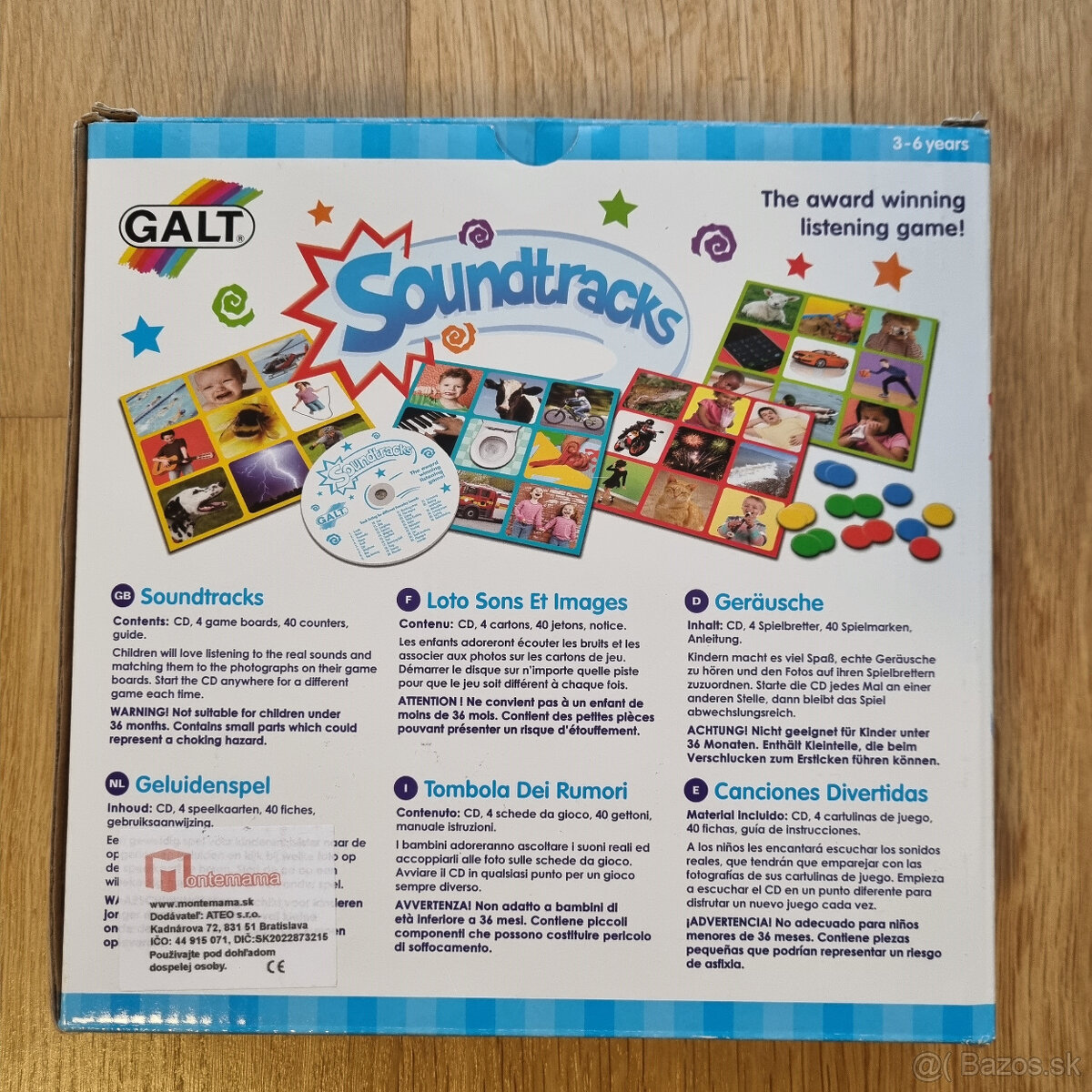 Spoločenská hra pre deti Soundtracks - 3