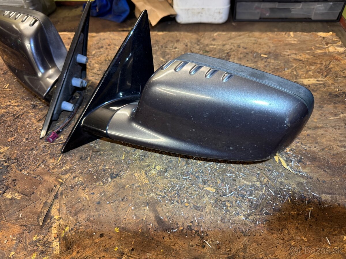 E46 coupe cabrio spätne zrkadlá, high gloss shadow line - 3