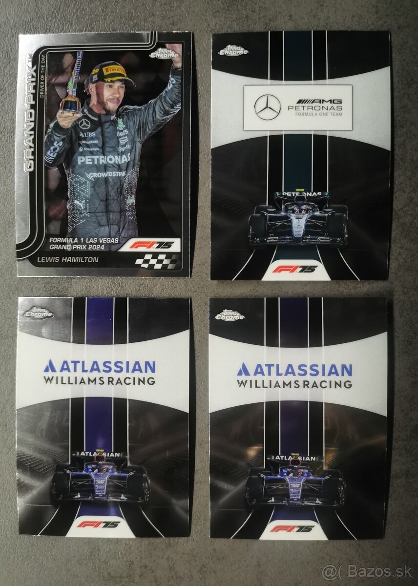 Vymením kartičky Formula 1 topps chrome - 3