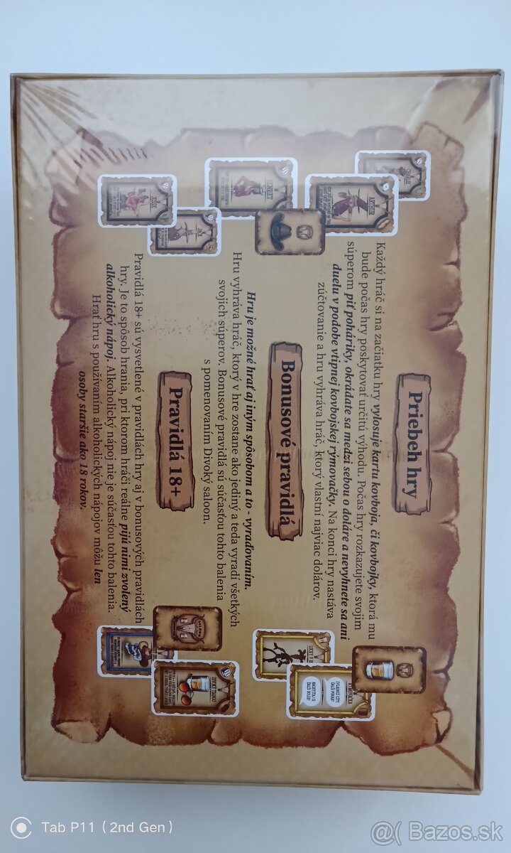 Spoločenská hra Western time: Saloon - 3