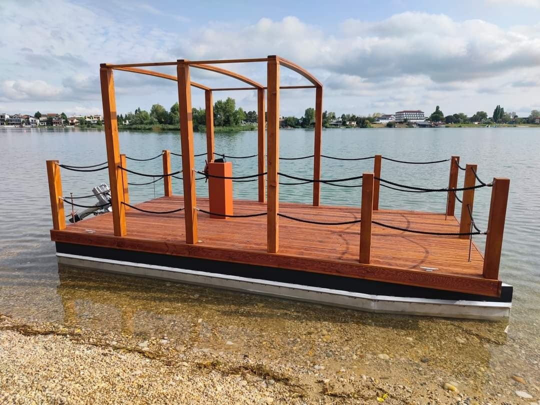 Katamaran drevená paluba 5,1 x 2,5m - 3