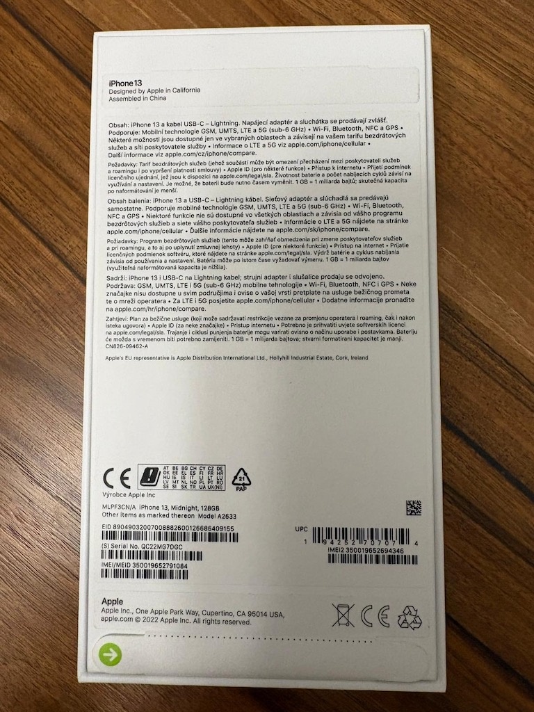 Apple iPhone 13 Midnight 128GB - 3