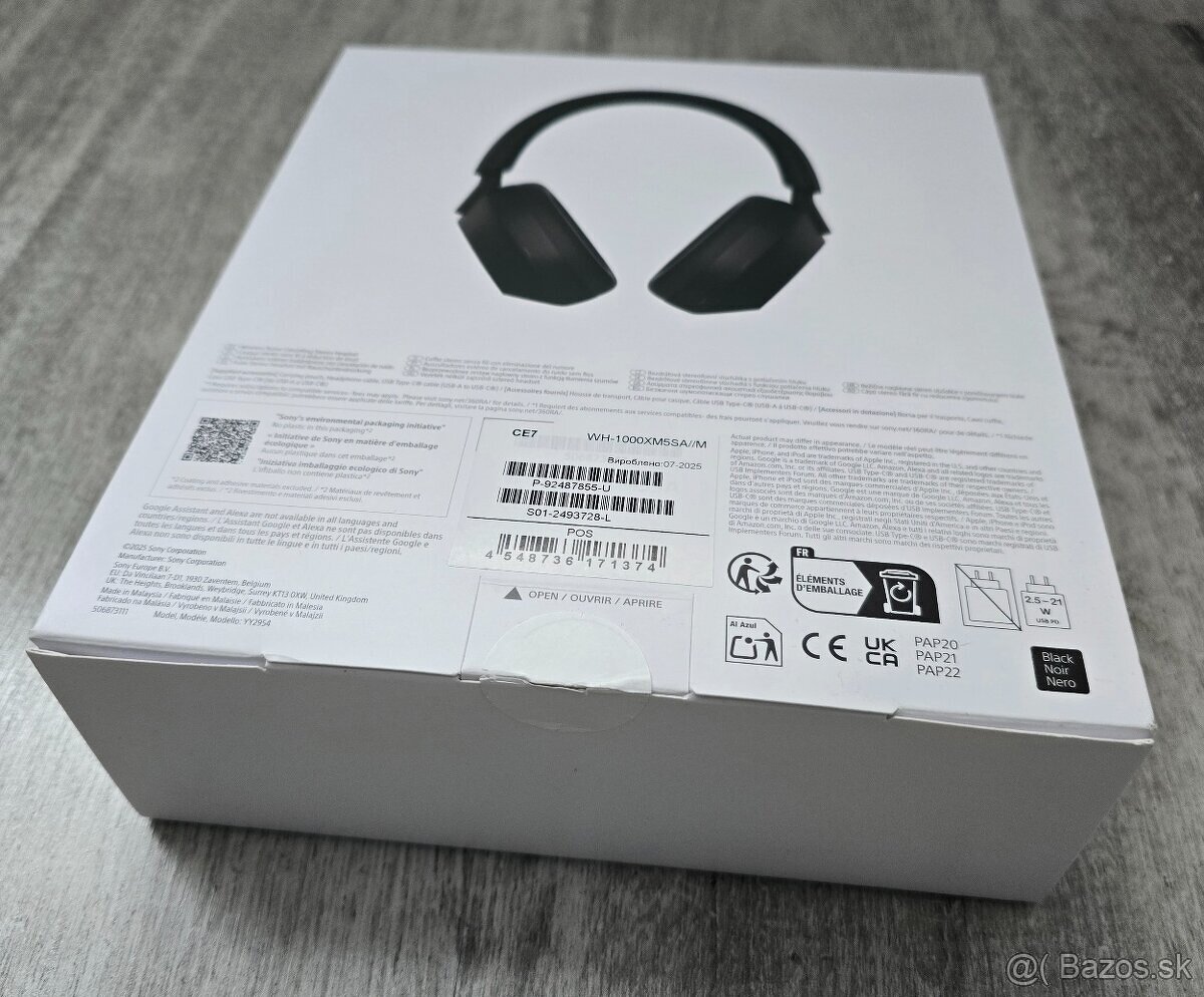 SONY WH-1000XM5 - nové - 3