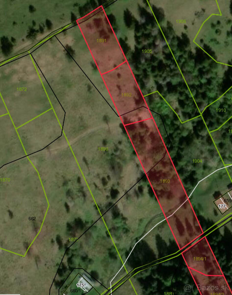 STAVEBNÝ POZEMOK Lom nad Rimavicou 14100m2 - 3