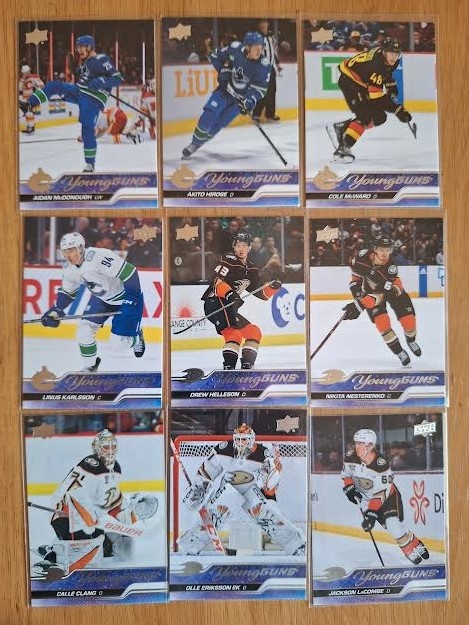 Hokejove karty,kartičky Young Guns 2023/24 - 3