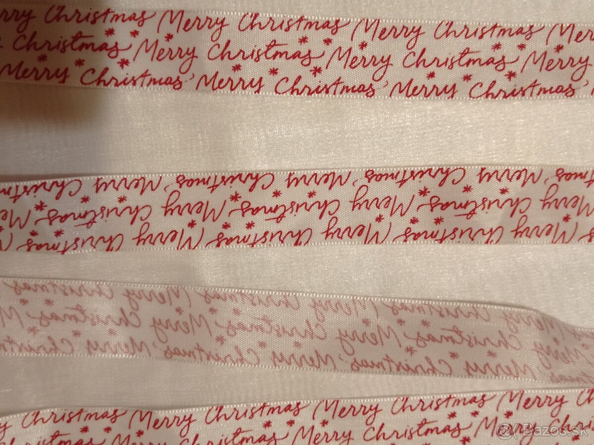 Stuha Merry Christmas - 3