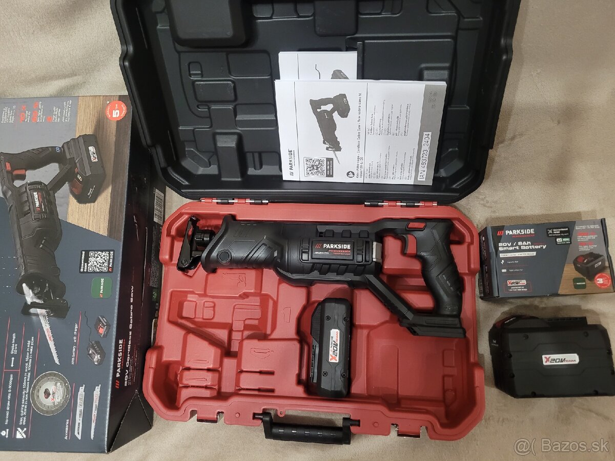 Parkside Smart akumulátor 4, 8, 12 Ah + nabíjačka - 3