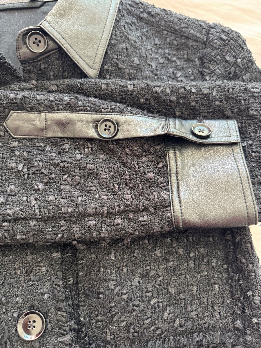 Čierne dámske sako Marc Aurel - 3