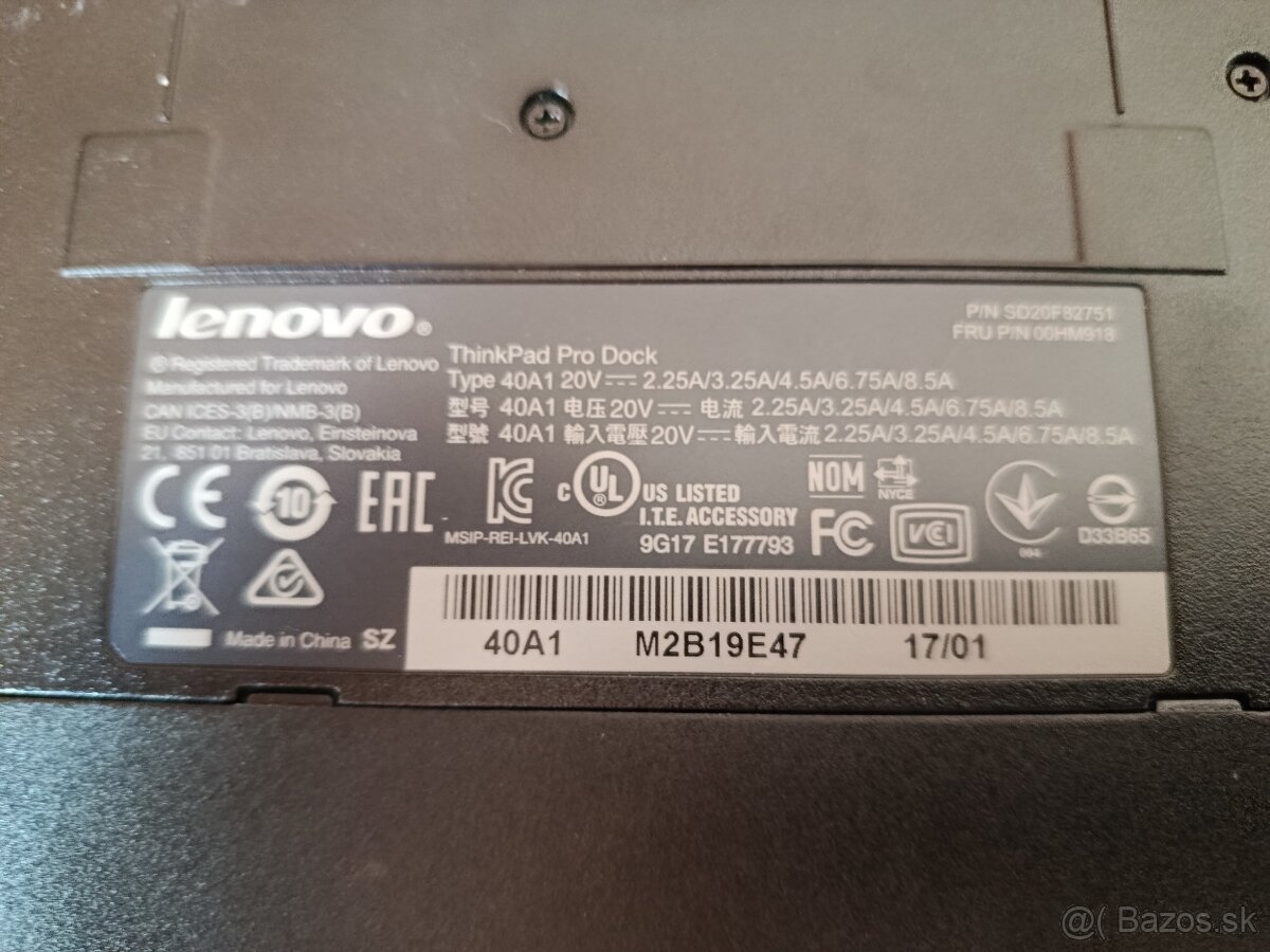 Dokovacia stanica Lenovo - 3