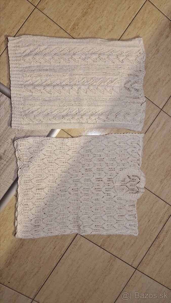 Strikovane svetre, saty a suknove kostymy 38 a 44 - 3