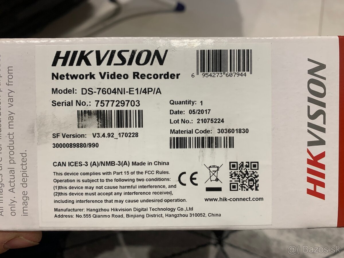 Video záznamník na IP kamery 1000 GB HDD - 3