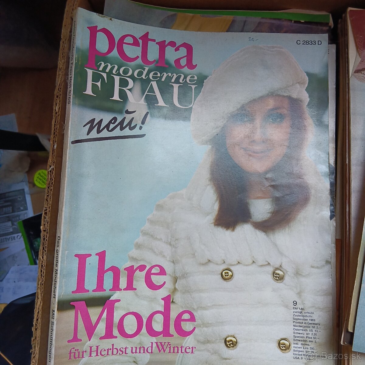 Retro časopisy BRIGITTE a PETRA (1969–1974) - 3