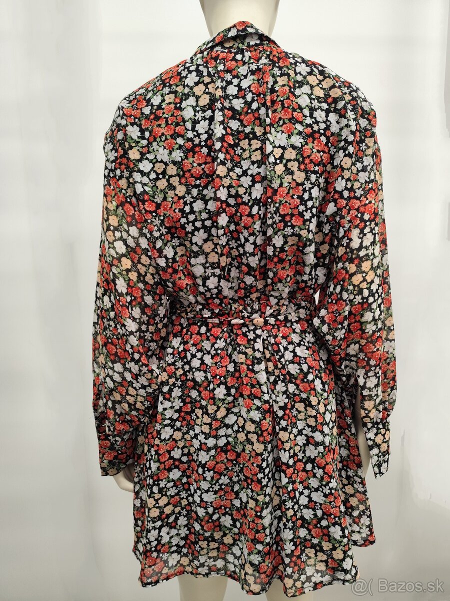 Šifónové šaty Cropp veľ. S/M - 3